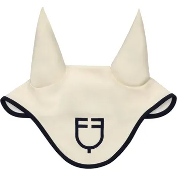 Koňská maska proti hmyzu Wave čabraka Equestro Barva: Chateau rose/Antique Bílá, Velikost: Full