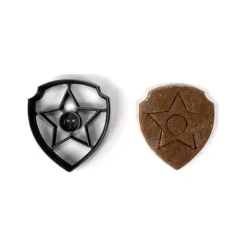 Vykrajovátko Psí policejní erb vykrajovátko/formička