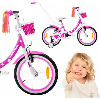 Dětské kolo Dětské kolo Tabou Mini, 16" kola, fialové