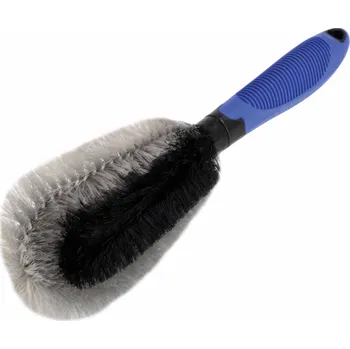 Kartáč na čištění ráfků, oboustranný, slitinový – Satra S-CL1DL