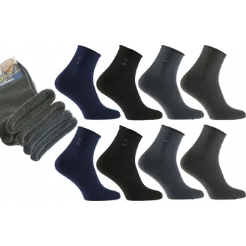 Pánské oblečení Anet Ponožky teplé, zimní, vysoké, pracovní, PONOŽKY, FROTÉ vícebarevná velikost 39-42