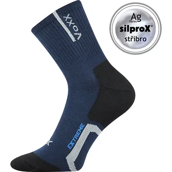 Pánské ponožky Sportovní antibakteriální ponožky Josef Voxx Barva: TMAVĚ MODRÁ, Velikost: 39-42(26-28)