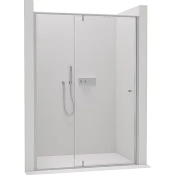 CERANO Sprchové křídlové dveře Santini L/P chrom, transparentní sklo 100x195 cm CER-426205