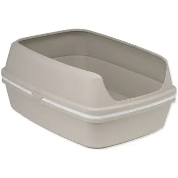 Toaleta pro kočku Toaleta Moderna Lift to Sift Large s roštem 50,2x38x23,7cm šedá