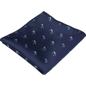 Látkový kapesník Tmavě modrý pánský kapesníček GOLF