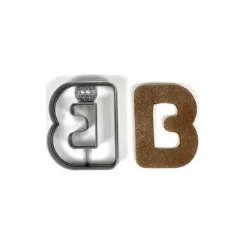 Vykrajovátko Písmeno B zaoblené hrany (7cm) vykrajovátko/formička