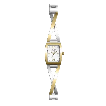 Hodinky JVD Dámské zlacené ocelové elegantní hodinky JVD J4205.2 ( )