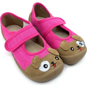 Dívčí bačkory Bačkory 3F barefoot 3BS2/LN23 Fuchsia 30, Vnitřní délka boty: 19,6 cm, Vnitřní šířka boty: 7,6 cm