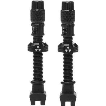 Nukeproof Bezdušové Ventilky 2x Universal Presta Valve 45mm Černá + DÁREK