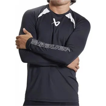 Pánské tričko Ribano tričko s dlouhým rukávem Bauer Performance M 1058853 xxl