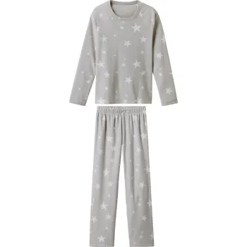 Dívčí pyžamo esmara® Dívčí fleecové pyžamo (šedá, 158/164)