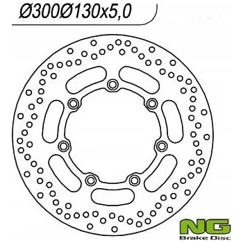 Brzdový kotouč NG BRZDOVÝ KOTOUČ PŘEDNÍ KAWASAKI VN 800 300X130X