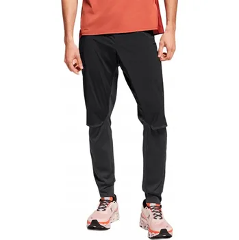 Pánské kalhoty Pánské běžecké kalhoty On Running Weather Pants M Černé 1ME10270553 M