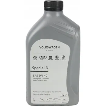 Motorový olej Originální olej VW Special G 5W40 502.00/505.00 1L