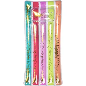 Nafukovací kruh Nafukovací lehátko Duha se třpytkami