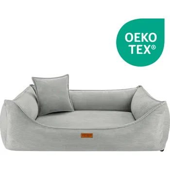 Pelíšek pro psa Denzoo Ortopedický Pelíšek pro psa Torino - šedý VELIKOST: Pro mini psa (vel. S)-70 x 50 cm