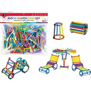 ostatní stavebnice Stavební stavebnice Askato 173 dílů