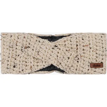 Čelenka Doke Háčkovaná čelenka s křížením lily tweed Velikost: Pro dospělé (vhodné i pro děti od 12 let)