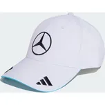 Mercedes AMG Petronas F1 2025 týmová kšiltovka George Russell #63 - bílá