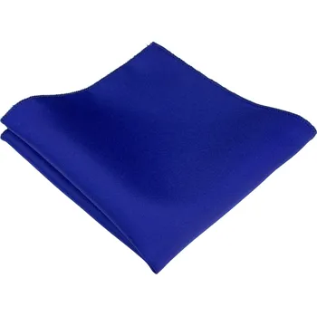 Látkový kapesník Královsky modrý pánský kapesníček mat/lesk