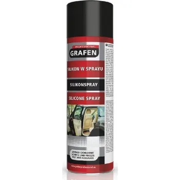 autokoberec Silikon ve spreji pro péči o plastickou gumu Grafen 500 ml