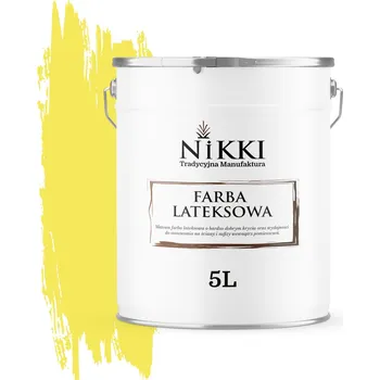 barva na zeď BARVA NA ZEĎ, CITRÓNOVÁ BARVA H7276 5L, HLUBOKÝ MAT, PRO VNITŘNÍ POUŽITÍ