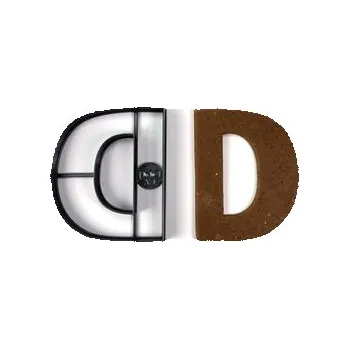 Vykrajovátko Písmeno D (10cm) vykrajovátko/formička