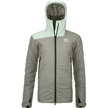 Ortovox Swisswool Zinal Jacket W Velikost: M / Barva: Green Sage