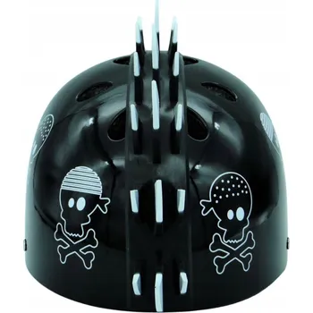 Cyklistická přilba Helma Piráti černá - velikost M