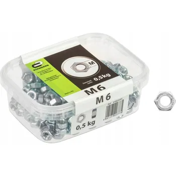 Matice Samobrzdící matice M6 SAMOKONTRUJÍCÍ 10 ks