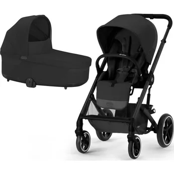 CDATA[Podrobnosti o produktu 525000129 Informace o produktu Specifikace: Věkový rozsah: Od narození do přibližně 4 let…
v 7 obchodech
![Kočárek Cybex Balios Lux set 2v1 kočárek + korba - Moon Black