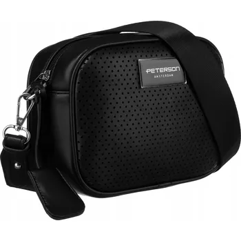 Kabelka Kabelka přes rameno Peterson eko kůže černá