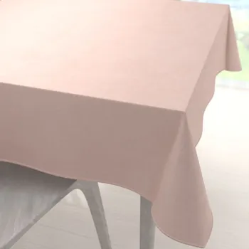 ubrus Velký sametový čtvercový ubrus Velvet Premium SVP-043 Pudrově růžový 150x150 cm