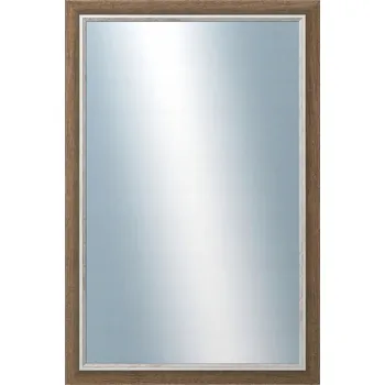 Zrcadlo Zrcadlo DANTIK nástěnné obdélníkové, dřevěný rám, 400 x 600 mm