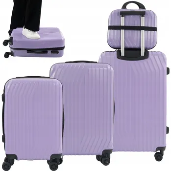 Artnico Tvrdý kufr sada ABS Kompletní sada kufrů cestovní zavazadlo 97 l