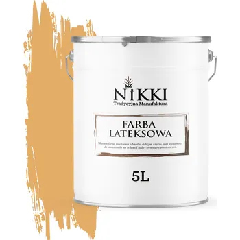 barva na zeď BARVA LATEXOVÁ NA ZEĎ, BARVA JANTAROVÁ H6441 5L HLUBOKÝ MAT PRO STĚNY