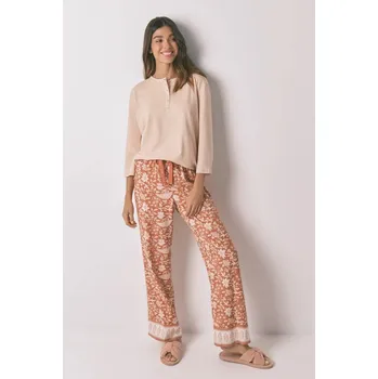 Dámské pyžamo Pyžamové kalhoty women'secret 3702258 oranžová 32X, vel. XS