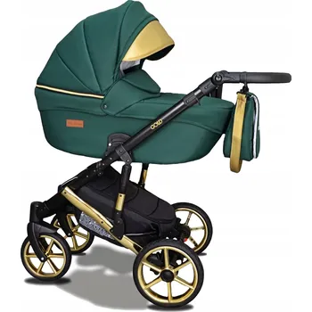 Kočárek Kočárek 3v1 Babe boss Uczio Gold černo-zlatý