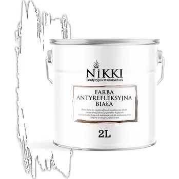 barva na zeď Barva latexová na strop a stěny NIKKI 2 l SNĚŽNĚ BÍLÁ na STĚNY a STROPY matná