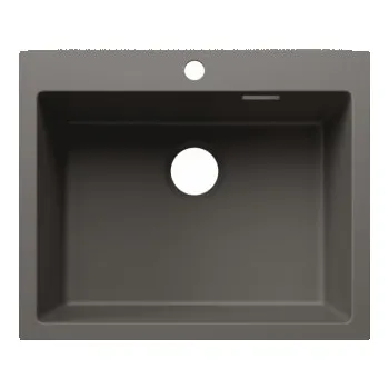 Granitový dřez Blanco PLEON 6 InFino Silgranit šedá vulkán bez odtokové armatury - 527771