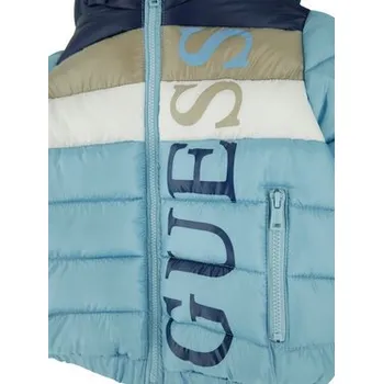 Guess Zimní bunda N5BL09 WEGY0 Modrá Regular Fit 6Y