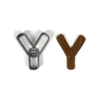 Vykrajovátko Písmeno Y zaoblené hrany (7cm) vykrajovátko/formička