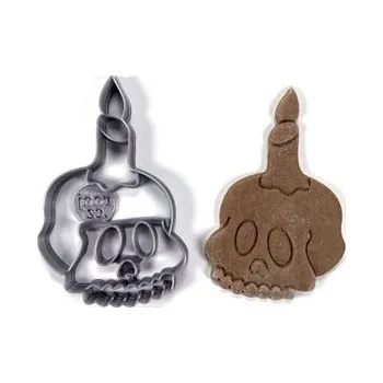 Vykrajovátko Lebka se svíčkou vykrajovátko/formička