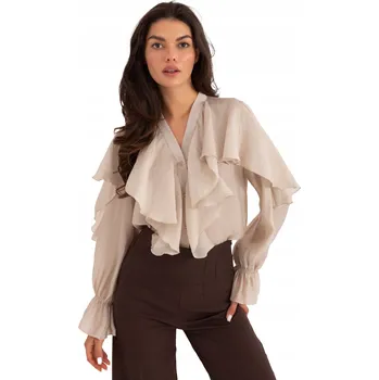 Dámská Košile Elegantní Rozepínací s žabó