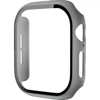Matné pouzdro s tvrzeným sklem pro Apple Watch 42mm (Series 10 / 11) - šedé