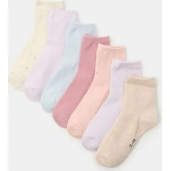 Sinsay - Sada 7&nbsp;párů ponožek - vícebarevná - 632FY-MLC - 632FY-MLC-R26