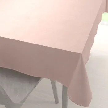 ubrus Velký sametový obdélníkový ubrus Velvet Premium SVP-043 Pudrově růžový 160x200 cm