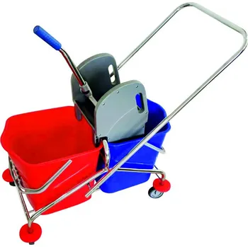 Úklidový vozík Úklidový vozík BARTON 2x23 l + ždímač