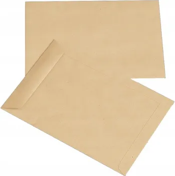 Obálka Obálka bez okénka C4 (229 x 324 mm) hnědá 1 ks