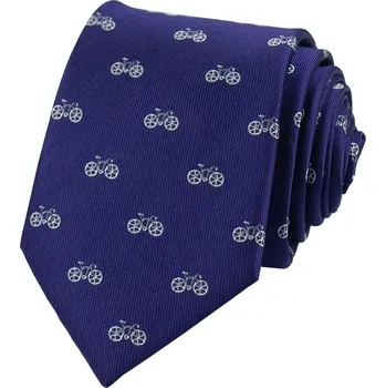 Kravata Modrá pánská kravata Jízdní KOLA